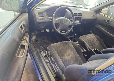 2000 Honda Civic Si из США, поврежденный, VIN 1HGEM1156YL081253